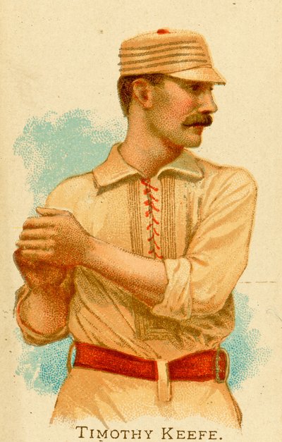 Portrait of Timothy Keefe, 1887 by American School